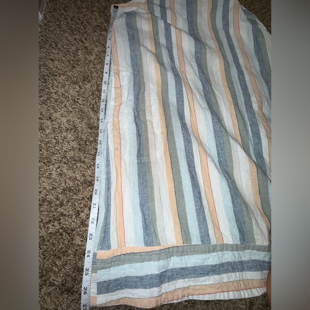 Forcynthia Striped Linen Sheath Dress - Picture 6 of 7
